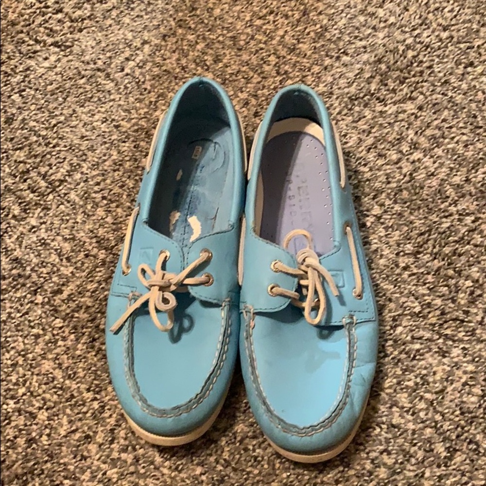 Men’s Blue Sperrys